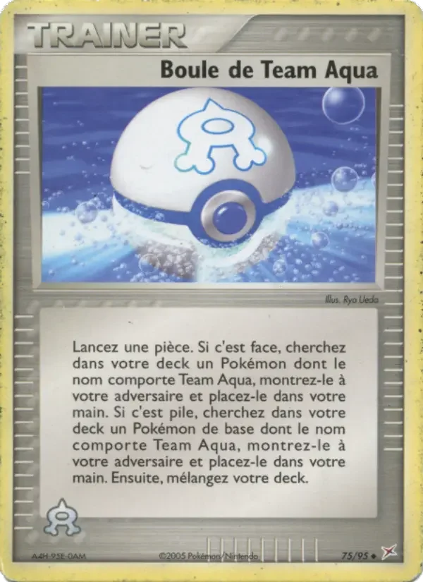 Carte Boule de Team Aqua