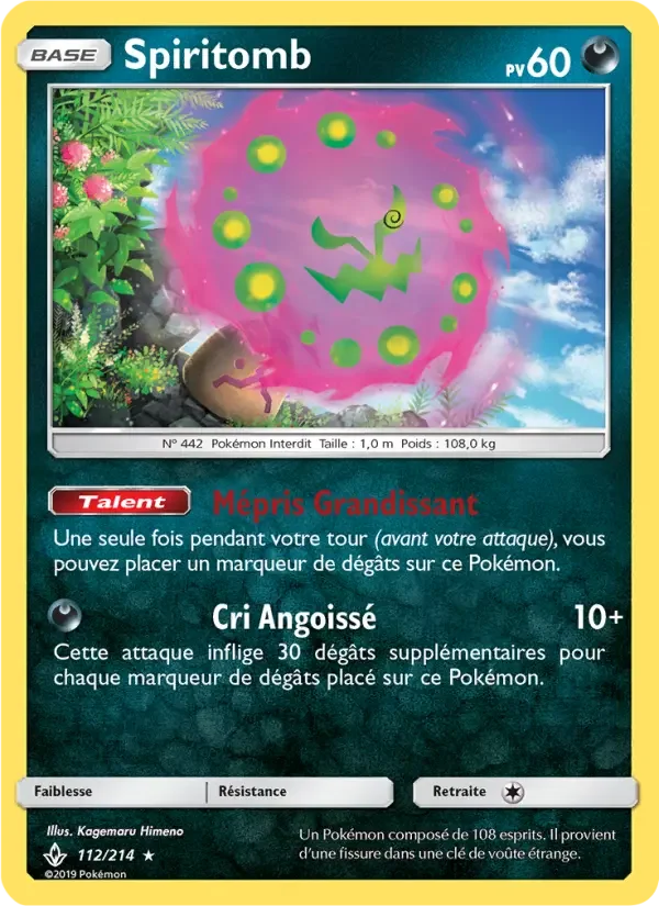 Carte Spiritomb