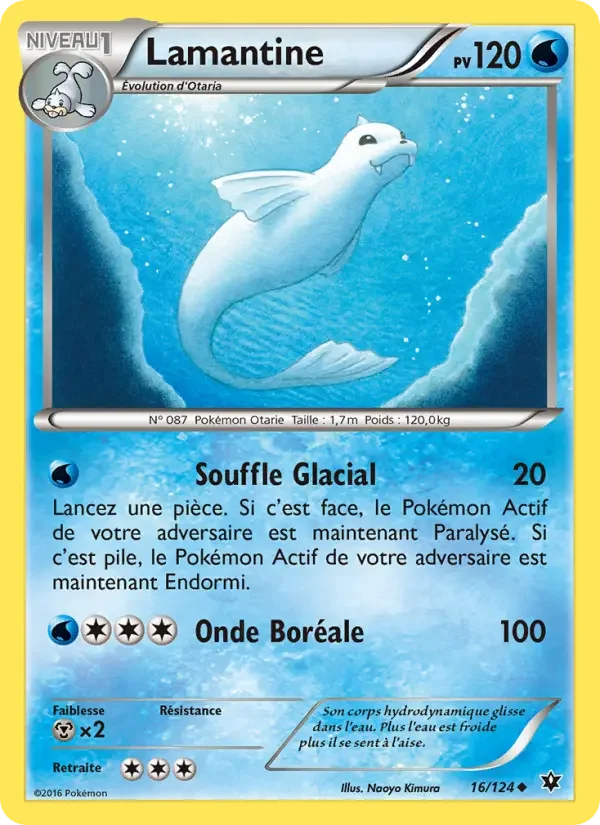 Carte Pokémon Lamantine — Impact des Destins