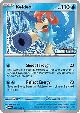 Carte Keldeo