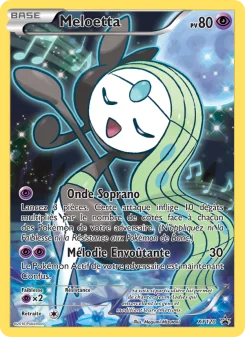 Carte Pokémon Meloetta — Promos X&Y