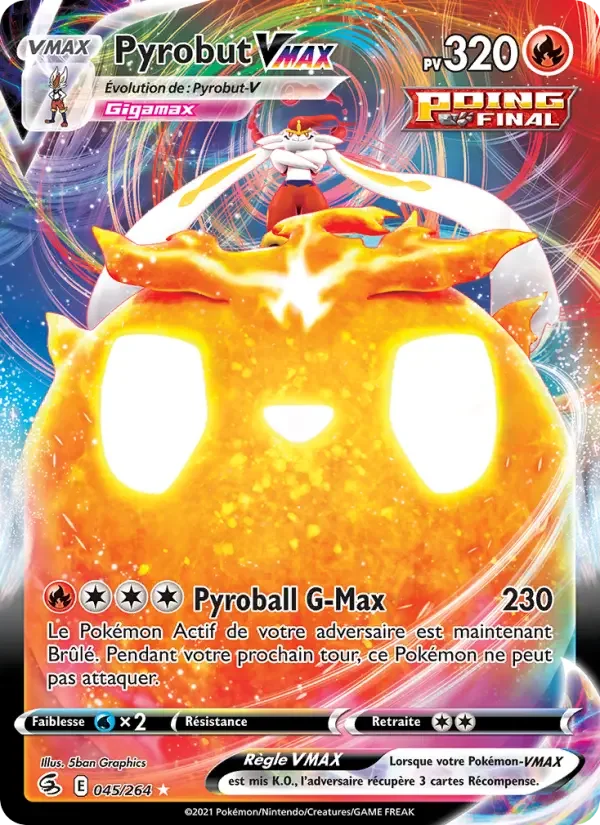 Carte Pyrobut VMAX