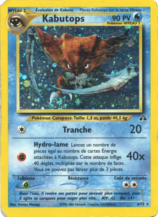 Carte Kabutops