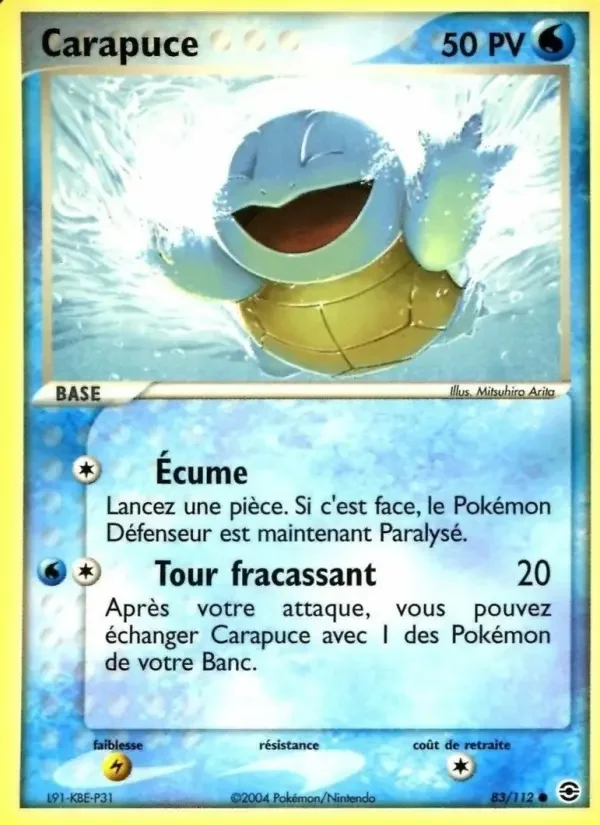 Carte Carapuce