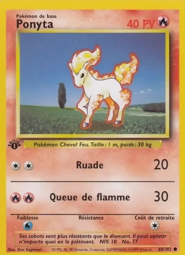 Carte Ponyta