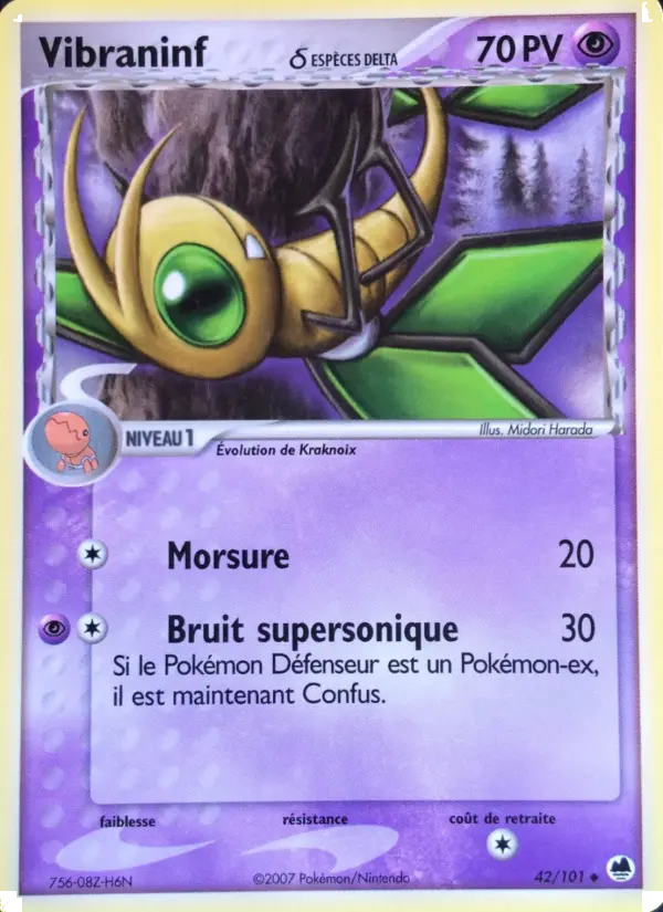 Carte Vibraninf δ