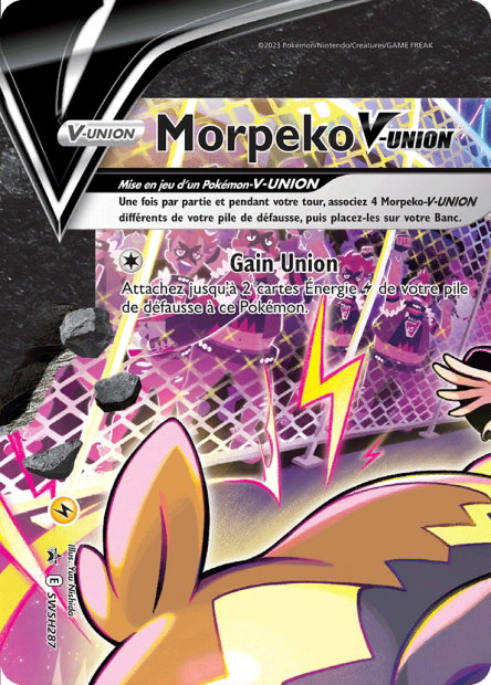 Carte Morpeko V-UNION