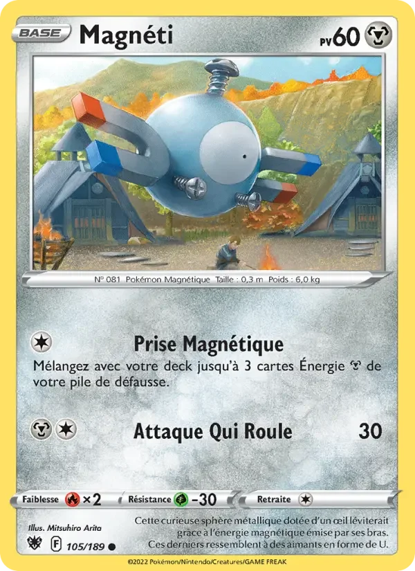 Carte Pokémon Magnéti — Astres Radieux