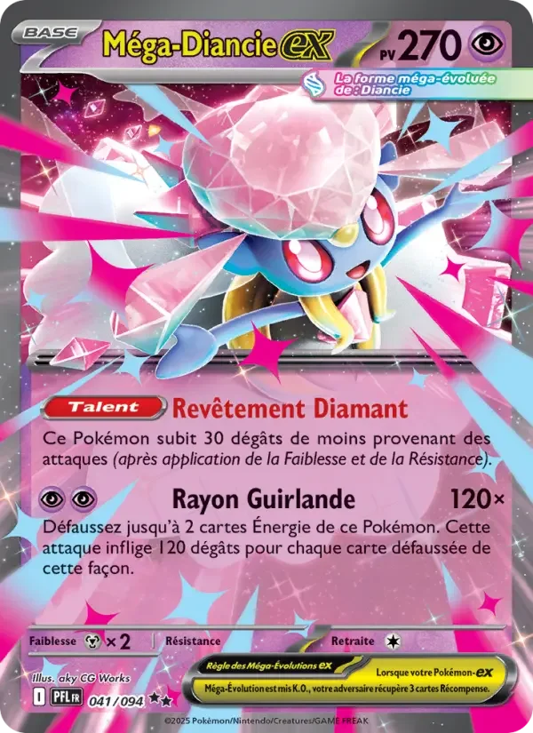 Carte Méga-Diancie-ex
