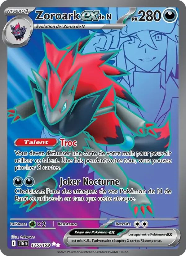 Carte Zoroark-ex de N