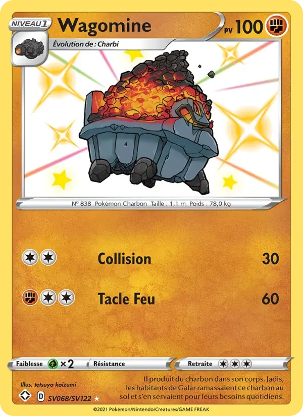 Carte Wagomine