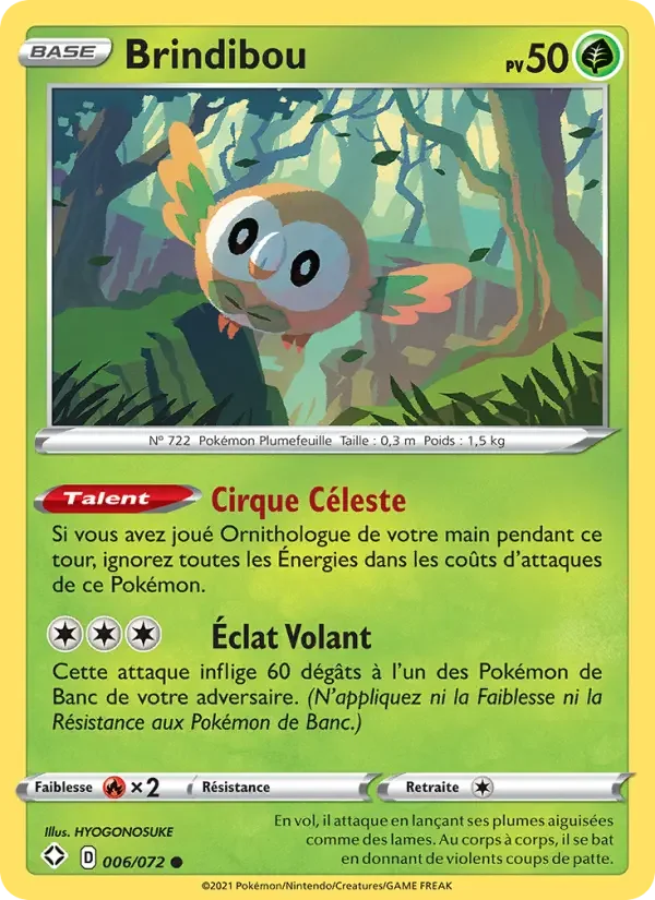 Carte Brindibou