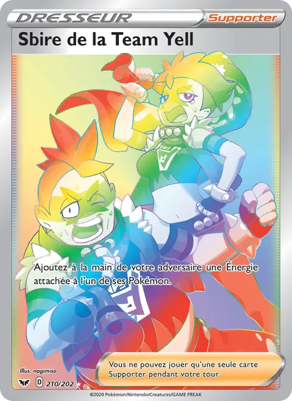 Carte Sbire de la Team Yell