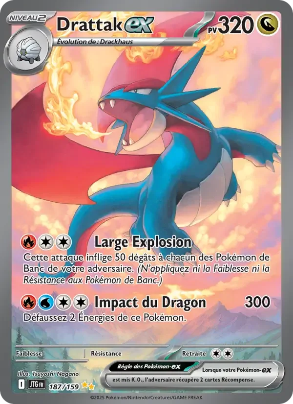 Carte Pokémon Drattak-ex — Aventures Ensemble