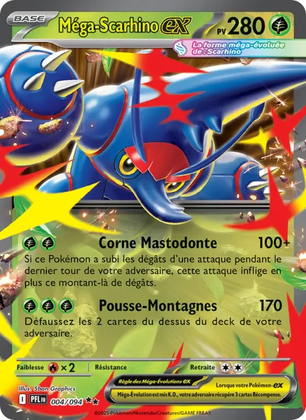 Carte Méga-Scarhino-ex