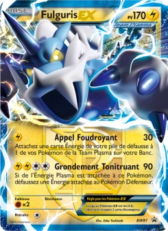 Carte Pokémon Fulguris ex — Promos Noir et Blanc