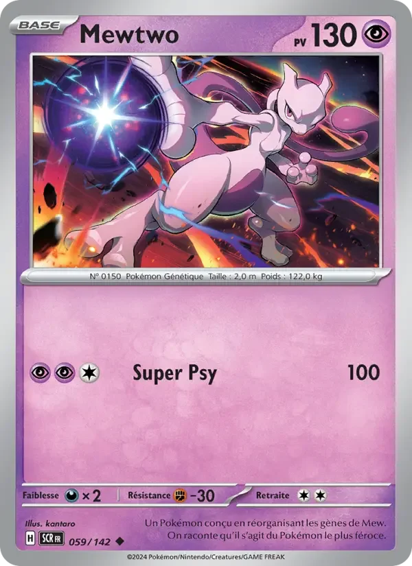 Carte Mewtwo