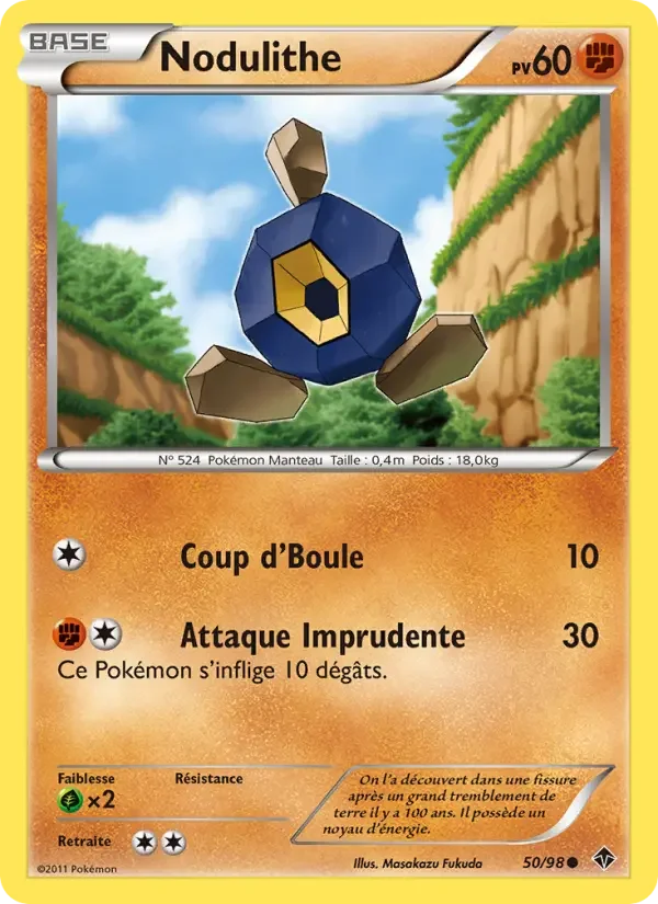 Carte Nodulithe
