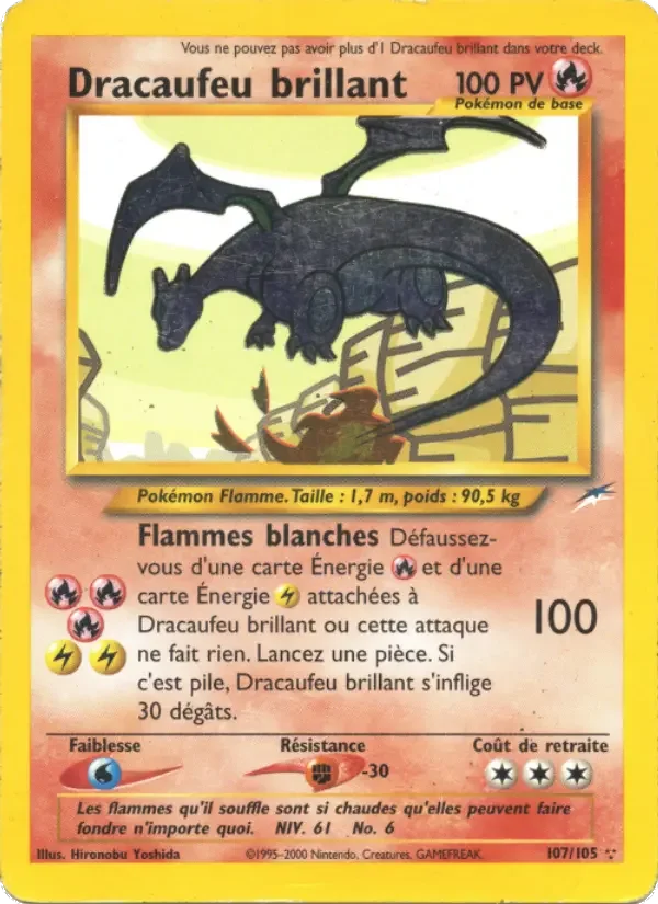 Carte Dracaufeu brillant