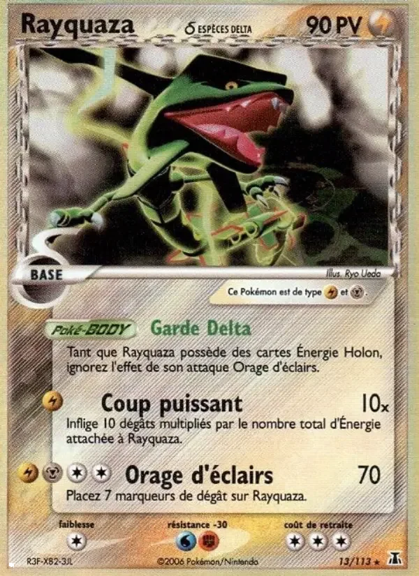 Carte Rayquaza δ