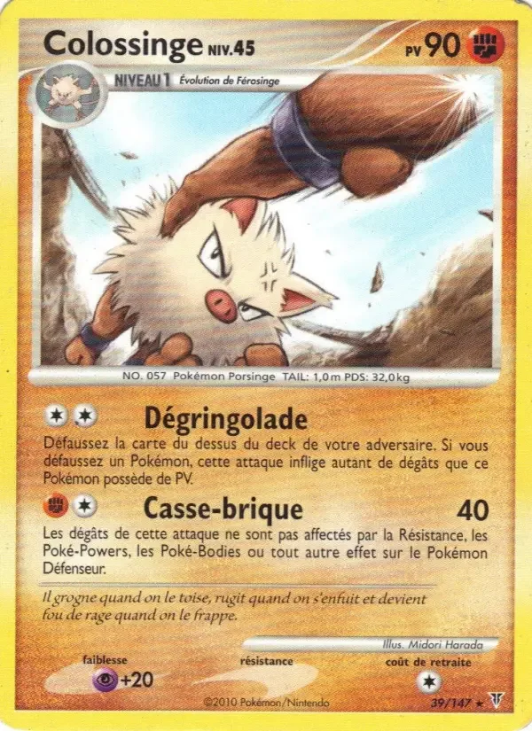 Carte Colossinge