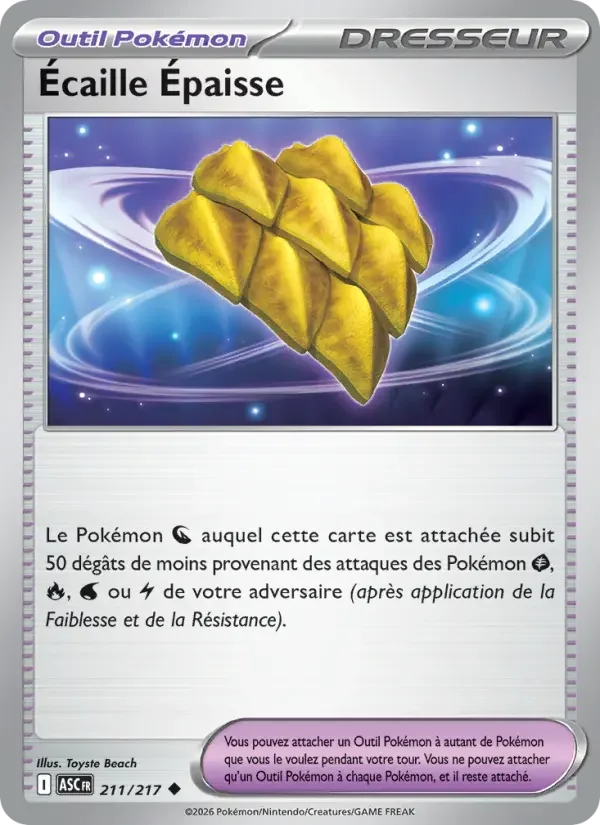 Carte Écaille Épaisse