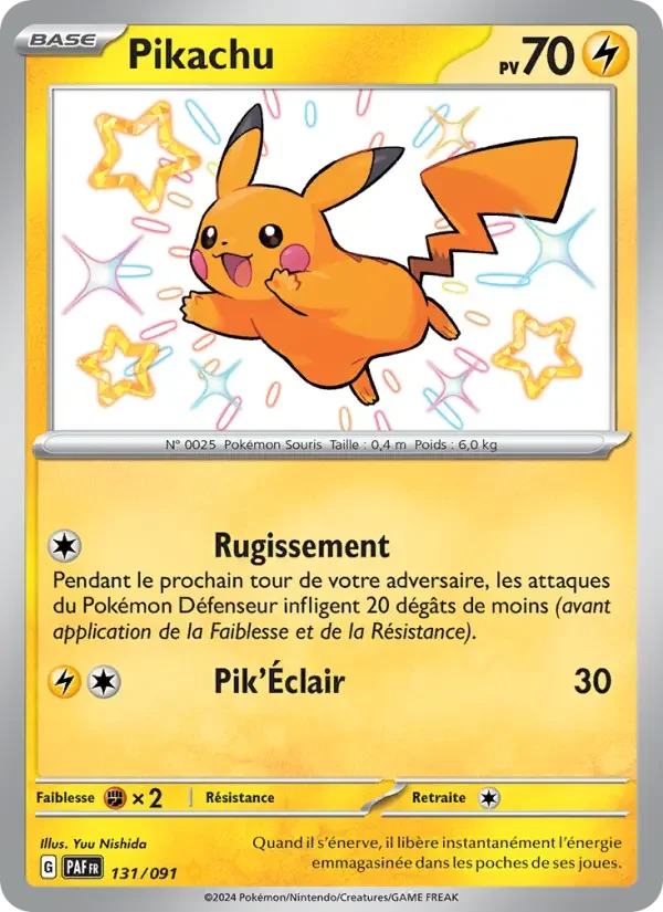 Carte Pikachu