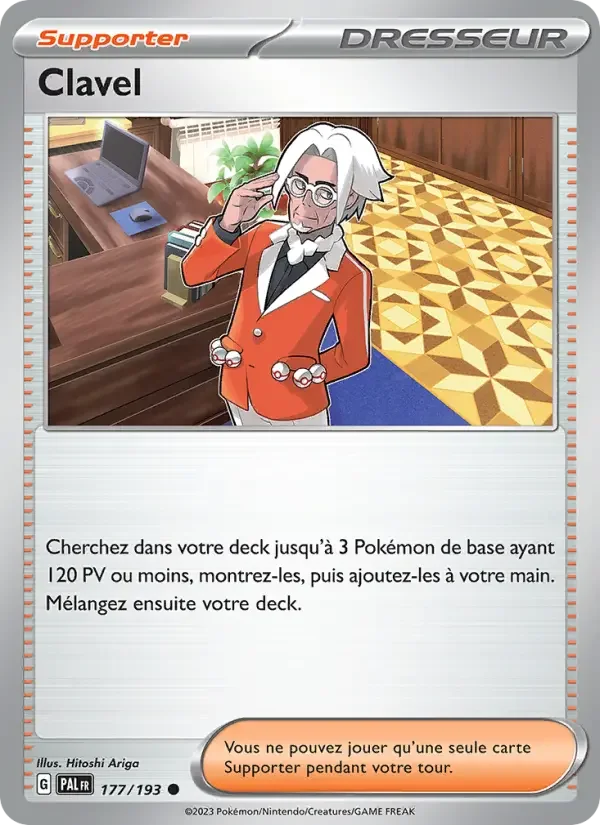 Carte Clavel