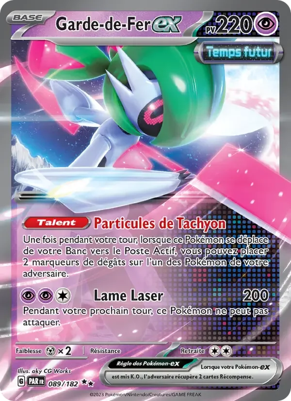 Carte Pokémon Garde-de-Fer-ex — Faille Paradoxe
