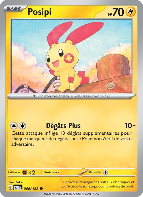 Carte Pokémon Posipi — Faille Paradoxe