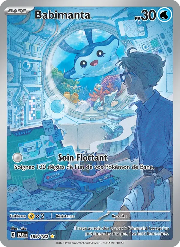 Carte Pokémon Babimanta — Faille Paradoxe
