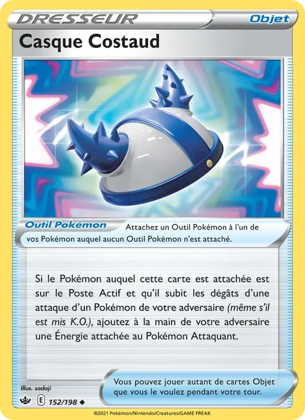 Carte Casque Costaud