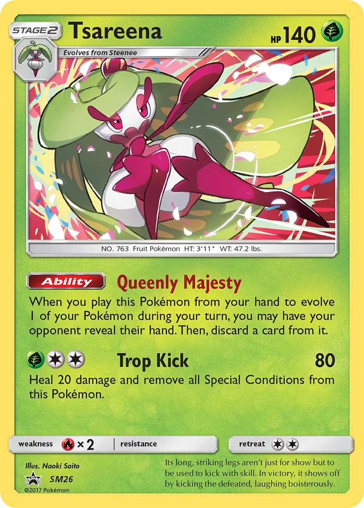 Carte Pokémon Sucreine — Promos Soleil et Lune