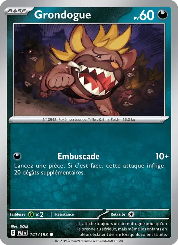 Carte Grondogue