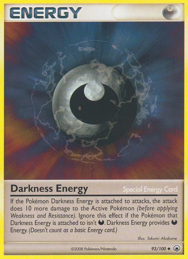 Carte Pokémon Énergie Obscurité — Aube Majestueuse