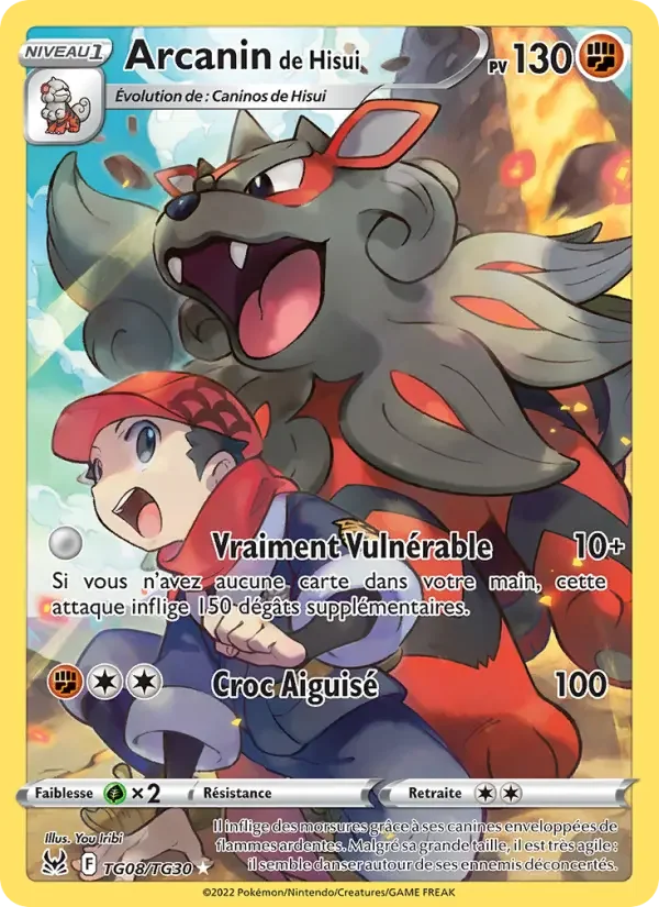Carte Arcanin de Hisui