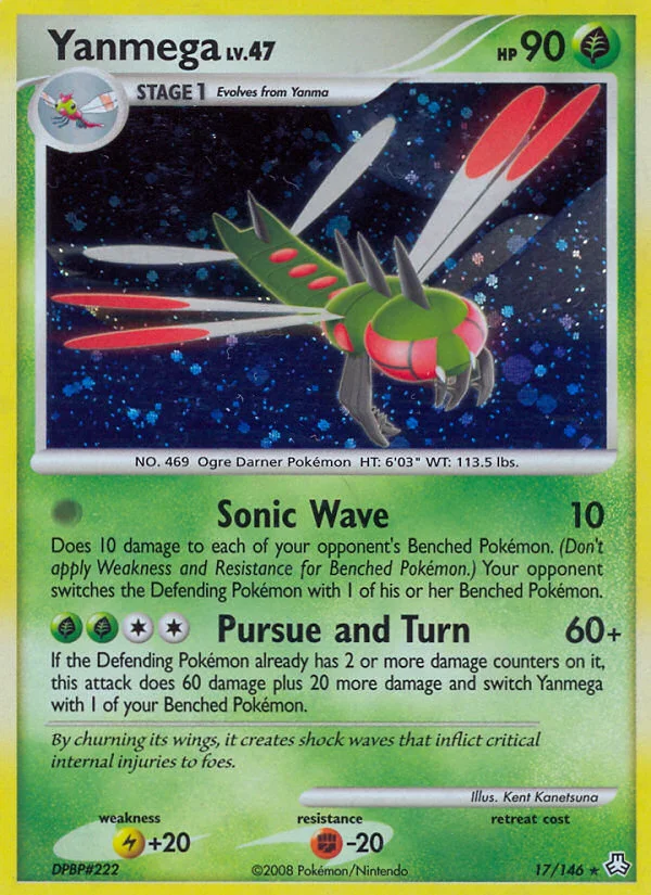 Carte Pokémon Yanmega — Éveil des Légendes