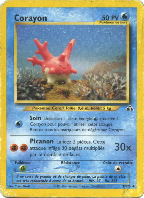 Carte Pokémon Corayon — Neo Discovery