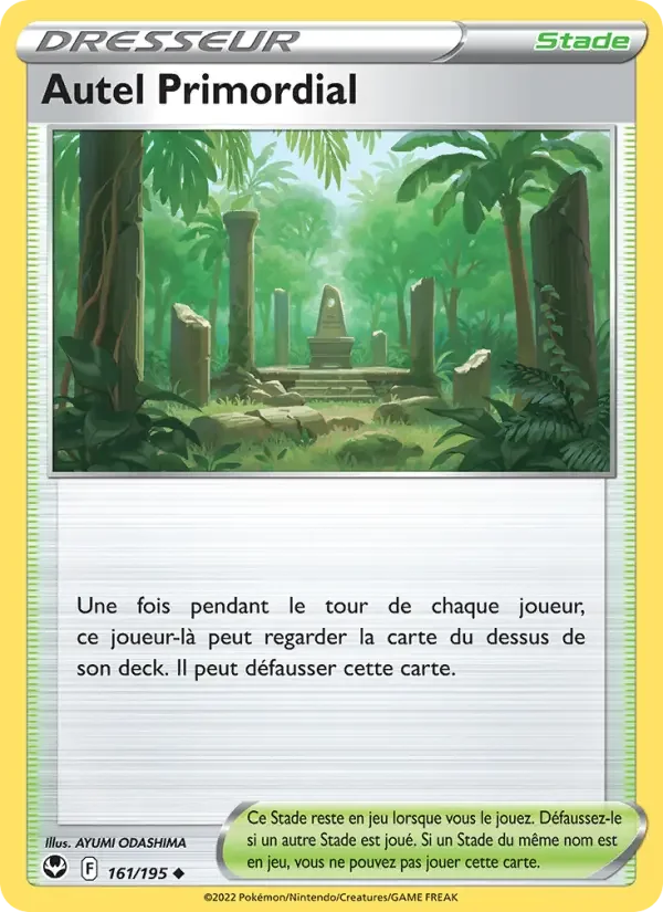 Carte Autel Primordial