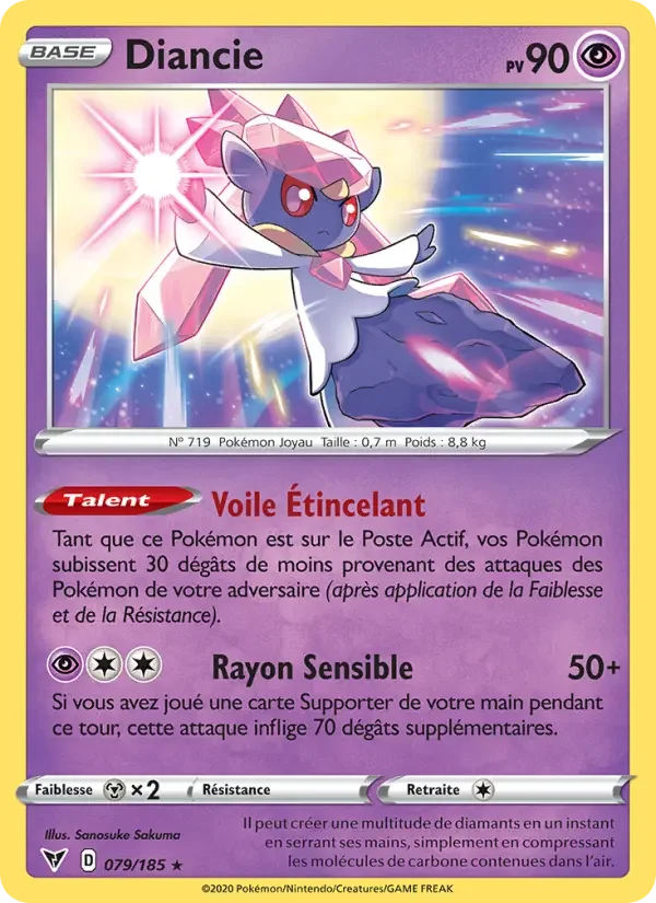 Carte Diancie