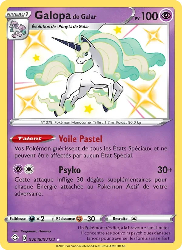 Carte Galopa de Galar