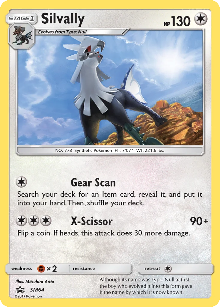 Carte Pokémon Silvallié — Promos Soleil et Lune