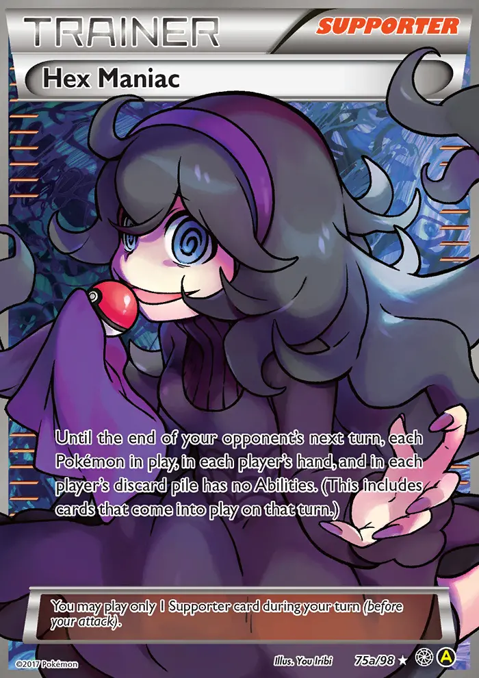 Carte Pokémon Hex Maniac — Promos X&Y
