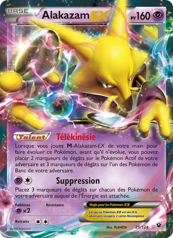 Carte Alakazam EX