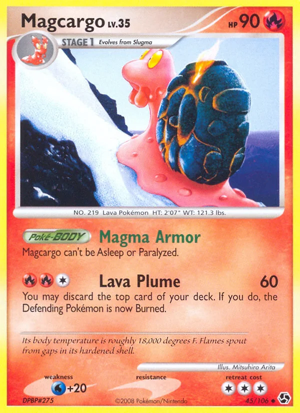 Carte Pokémon Volcaropod — Grands Envols