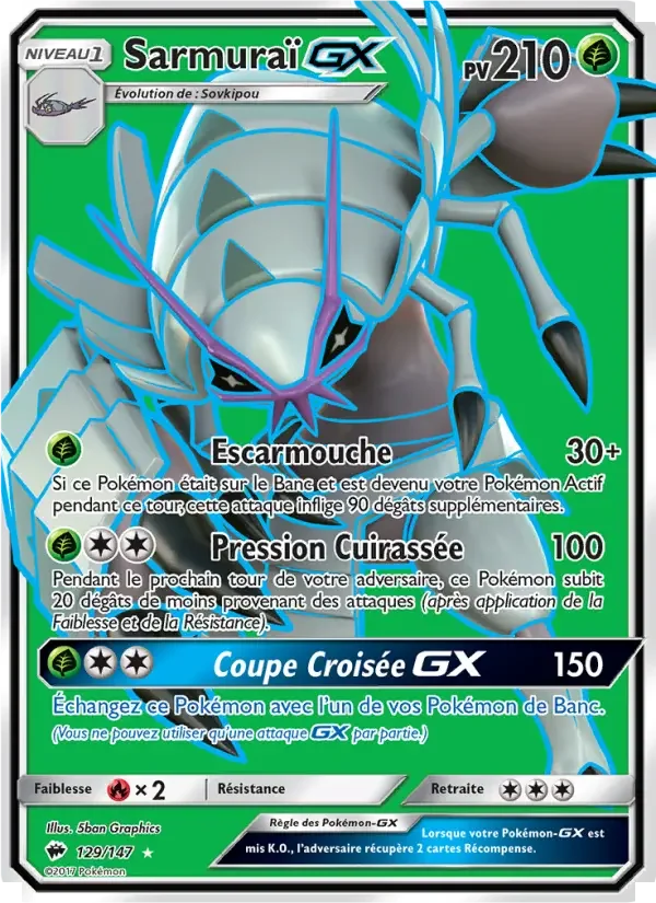 Carte Sarmuraï GX