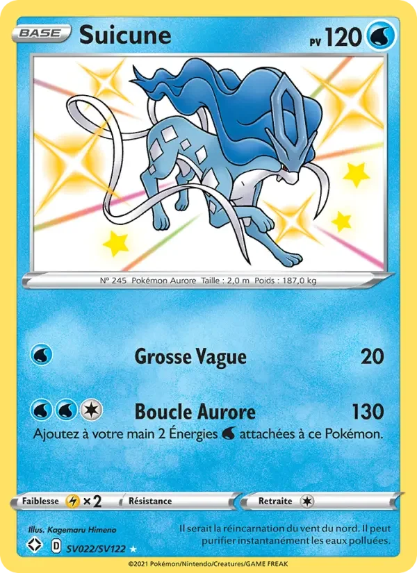 Carte Suicune