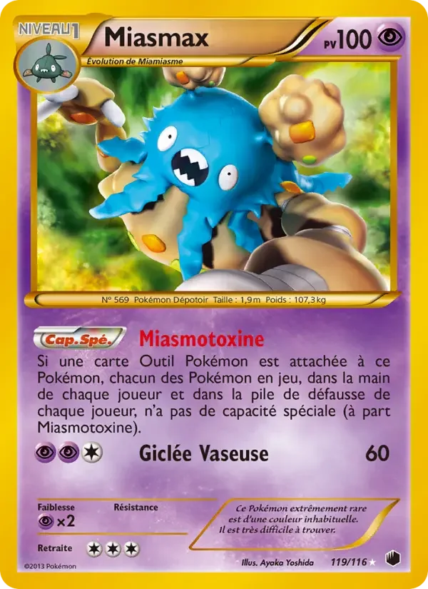 Carte Pokémon Miasmax — Glaciation Plasma