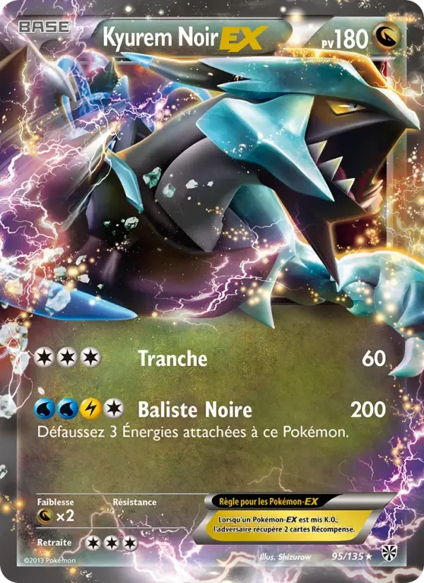 Carte Kyurem Noir-EX