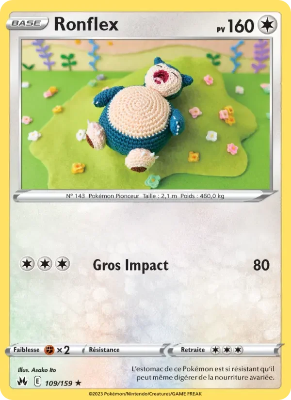 Carte Pokémon Ronflex — Zénith Suprême